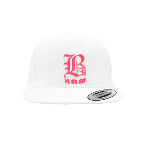 B HAM by AACC Snapback Caps (Pink)