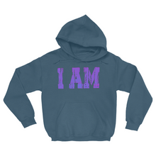 Load image into Gallery viewer, I AM {BLU} Hoodies (No-Zip/Pullover)