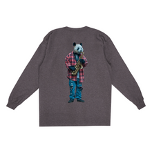 Load image into Gallery viewer, Sax Panda Oversized Long Sleeve Shirts