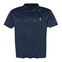 Load image into Gallery viewer, AC Bear Men's Poly Buttoned Polo