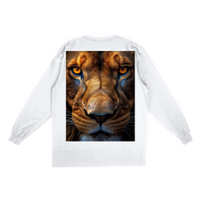 Load image into Gallery viewer, Big Face Lion Oversized Long Sleeve Shirts