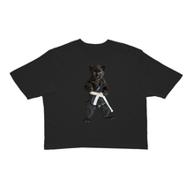 Load image into Gallery viewer, Kung Fu Kitty, Crop T-Shirts
