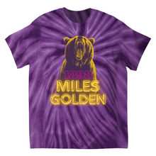 Load image into Gallery viewer, AACC 1898 Miles Golden Duel Side DTG Tie-Dye T-Shirts