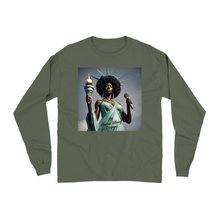 Load image into Gallery viewer, Lady Liberty Long Sleeve Shirts