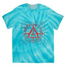 Load image into Gallery viewer, Apparel-DTG-TieDyeShirt-5000CY-M-Turquoise-Unisex-CFCB-20250729184319491