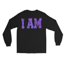 Load image into Gallery viewer, I AM {BLU} Long Sleeve Shirts