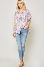 Load image into Gallery viewer, Ornately Patterned Woven Top
