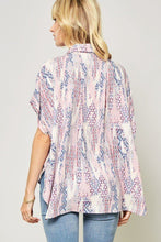 Load image into Gallery viewer, Ornately Patterned Woven Top