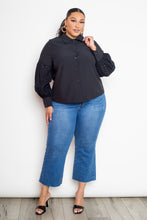Load image into Gallery viewer, Blouse With Punched Sleeves