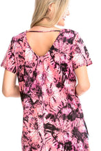 Load image into Gallery viewer, Tie Dye Print Short Sleeve Top