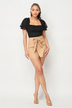 Load image into Gallery viewer, Luxe Polkadot Stretch Mesh Puff Sleeve Bodysuit