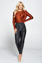Load image into Gallery viewer, Metallic Padded Shoulder Bodysuit