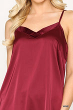Load image into Gallery viewer, Velvet Mixed Adjustable Strap Round Hem Camisole