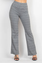 Load image into Gallery viewer, Plaid Cut-out Long Sleeve Top &amp; Pants Set