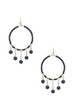 Load image into Gallery viewer, Clay Ball Charm Round Beads Earring
