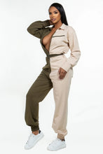 Load image into Gallery viewer, Long Sleeve Oversized Cozy Shirt Jumpsuit