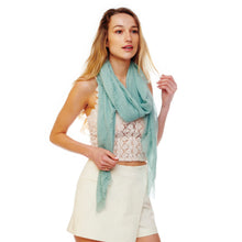 Load image into Gallery viewer, Solid Oblong Scarf
