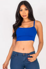 Load image into Gallery viewer, Ribbed Knit Cami Crop Top