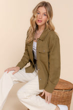 Load image into Gallery viewer, Button Down Cotton Denim Shacket
