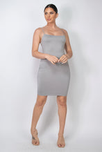 Load image into Gallery viewer, Rhinestones Double-layer Cami Dress