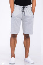 Load image into Gallery viewer, Cotton Blend Lounge Sweat Shorts with Zipper Pockets
