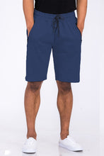 Load image into Gallery viewer, Cotton Blend Lounge Sweat Shorts with Zipper Pockets