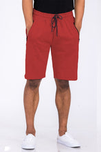 Load image into Gallery viewer, Cotton Blend Lounge Sweat Shorts with Zipper Pockets