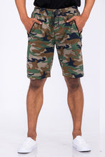 Load image into Gallery viewer, Cotton Blend Lounge Sweat Shorts with Zipper Pockets