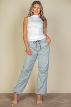 Load image into Gallery viewer, Ribbed Knit Ruched Side Sleeveless Top