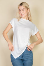 Load image into Gallery viewer, Batwing Sleeve Twist Front Tee