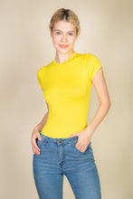 Load image into Gallery viewer, Short Sleeve Crew Neck Bodysuit