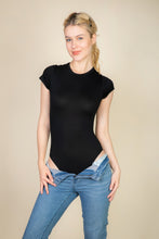 Load image into Gallery viewer, Short Sleeve Crew Neck Bodysuit