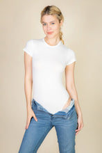 Load image into Gallery viewer, Short Sleeve Crew Neck Bodysuit