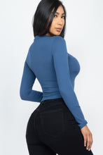 Load image into Gallery viewer, Mock Neck Solid Long Sleeve Top
