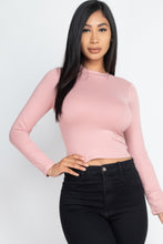 Load image into Gallery viewer, Mock Neck Solid Long Sleeve Top