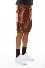 Load image into Gallery viewer, Satin Street Cargo Shorts