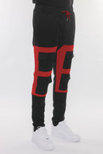 Load image into Gallery viewer, Color Block Cargo Track Pant