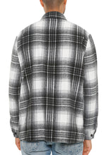 Load image into Gallery viewer, Mens Checkered Soft Flannel Shacket