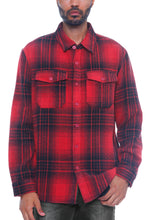 Load image into Gallery viewer, Mens Checkered Soft Flannel Shacket