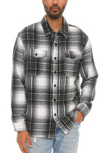 Load image into Gallery viewer, Mens Checkered Soft Flannel Shacket