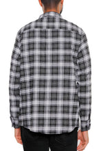 Load image into Gallery viewer, Regular Fit Checker Plaid Flannel Long Sleeve
