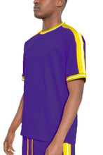 Load image into Gallery viewer, Striped Tape Short Sleeve Tshirt