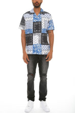 Load image into Gallery viewer, Mens Collared Print Button Down