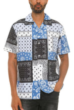 Load image into Gallery viewer, Mens Collared Print Button Down