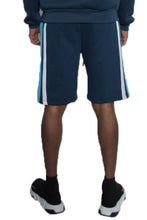 Load image into Gallery viewer, Mens Color Block Stripe Sweat Shorts