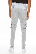 Load image into Gallery viewer, Heathered Cotton Blend Joggers