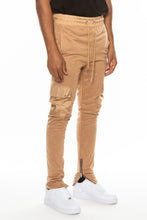 Load image into Gallery viewer, Heathered Cotton Blend Joggers