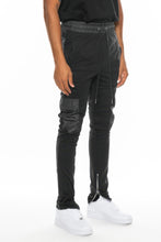 Load image into Gallery viewer, Heathered Cotton Blend Joggers