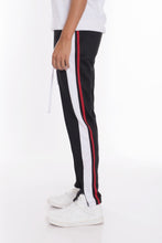 Load image into Gallery viewer, Stripes Tricot Tapered Pants