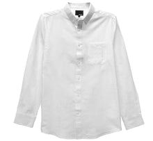 Load image into Gallery viewer, Mens Solid Long Sleeve Button Down